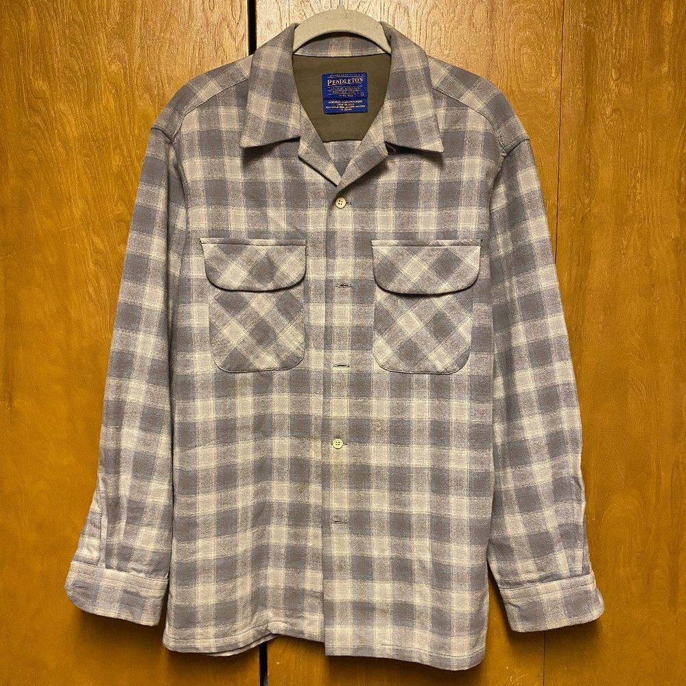 Vintage Pendleton 100% Wool Shirt